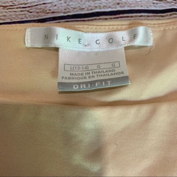 Nike Golf Tank Top Dri-Fit Peach Color Size Large - Picture 5 of 10